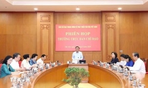 Thường trực Ban Bí thư Trần Cẩm Tú chủ trì Phiên họp Thường trực Ban Chỉ đạo Trung ương về phát triển văn hóa