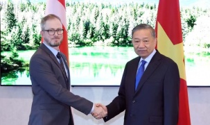 Tổng Bí thư, Chủ tịch nước Tô Lâm tiếp lãnh đạo Đảng Cộng sản Canada