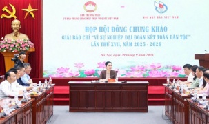 116 tác phẩm vào Chung khảo Giải báo chí 'Vì sự nghiệp Đại đoàn kết toàn dân tộc'