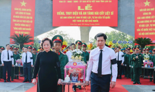 Phó Thủ tướng Phạm Thị Thanh Trà dự Lễ truy điệu, an táng hài cốt liệt sĩ tại Lào Cai