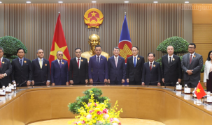 Thủ tướng tiếp đoàn lãnh đạo cơ quan thực thi pháp luật các nước ASEAN
