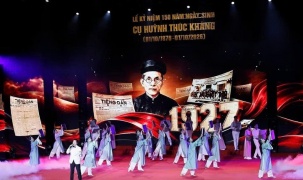 Chủ tịch Quốc hội Trần Thanh Mẫn dự Lễ kỷ niệm 150 năm Ngày sinh cụ Huỳnh Thúc Kháng