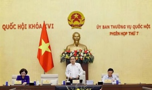 Khai mạc Phiên họp thứ 7 của Ủy ban Thường vụ Quốc hội