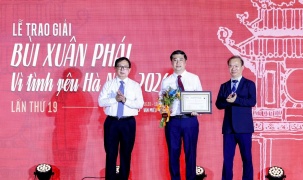 Phường Cầu Giấy được trao Giải thưởng Bùi Xuân Phái - Vì tình yêu Hà Nội 2026