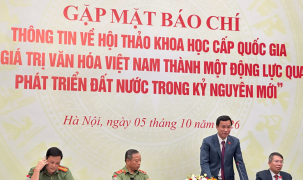Hội thảo khoa học quốc gia về phát huy giá trị văn hóa Việt Nam trong kỷ nguyên mới sẽ diễn ra vào ngày 10/10