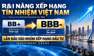 Nâng hạng tín nhiệm, Việt Nam lần đầu được R&I đưa vào nhóm xếp hạng đầu tư