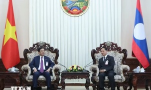 Đưa hợp tác quốc phòng Việt Nam-Lào ngày càng gắn kết chiến lược