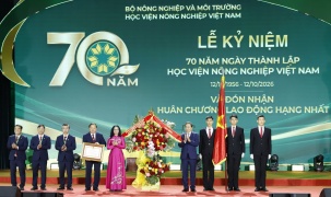 Học viện Nông nghiệp Việt Nam: 70 năm phát triển tri thức, thúc đẩy đổi mới sáng tạo