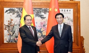 Chủ tịch Quốc hội hội kiến Chủ tịch Chính hiệp Toàn quốc Trung Quốc