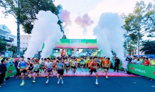 VPBank Đất Sen Hồng Music Marathon 2026 chứng kiến màn tranh tài gay cấn của hàng chục nghìn vận động viên