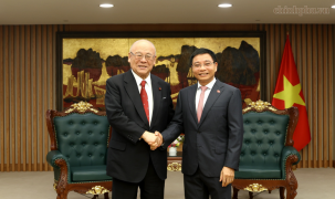 Phó Thủ tướng Nguyễn Văn Thắng tiếp Cố vấn đặc biệt Liên minh Nghị sĩ hữu nghị Nhật Bản-Việt Nam