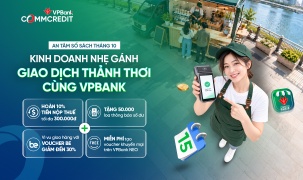 VPBank tiếp tục mở rộng chuỗi giải pháp hỗ trợ hộ kinh doanh mùa cuối năm