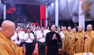 Cầu siêu cho anh linh 731 liệt sĩ trước giờ truy điệu, an táng