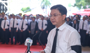Toàn văn lời điếu tại lễ viếng, truy điệu và an táng 731 hài cốt liệt sĩ tại Công viên Lê Thị Riêng