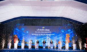 Khởi công tòa nhà đầu tiên tại Khu đô thị Công viên công nghệ số FPT