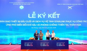 Hải Phòng triển khai Internet vệ tinh Starlink tại hai đặc khu biển, đảo