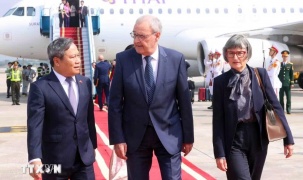Tổng thống Liên bang Thụy Sĩ Guy Parmelin và Phu nhân bắt đầu thăm chính thức Việt Nam