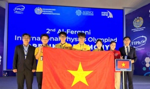 Đoàn Việt Nam giành 4 huy chương tại Kỳ thi Olympic Vật lí Quốc tế Al-Fergani