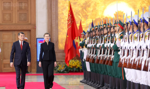 Thủ tướng Lê Minh Hưng chủ trì lễ đón chính thức Thủ tướng Liechtenstein