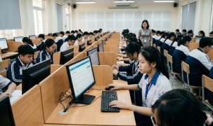 Bộ GD-ĐT bổ sung quy định về thi trên máy tính và học bạ số