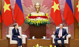 Chủ tịch Quốc hội Trần Thanh Mẫn hội kiến Thủ tướng Liechtenstein