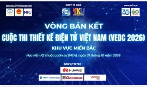 VEDC 2026: 31 đội thi xuất sắc tranh tài tại vòng bán kết toàn quốc