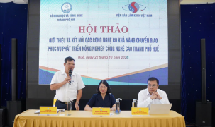 Huế kết nối chuyển giao công nghệ phát triển nông nghiệp công nghệ cao