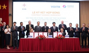 EVN ký hợp đồng hơn 4.400 tỷ đồng cung cấp thiết bị cho dự án thủy điện tích năng Bác Ái