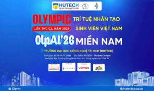 HUTECH đăng cai Olympic Trí tuệ nhân tạo sinh viên 2026 khu vực miền Nam vào 01/11 tới