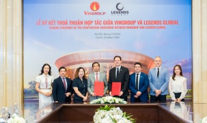Vingroup và Legends Global công bố quan hệ đối tác chiến lược về sân vận động VinFast - Trống Đồng