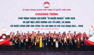 Gần 367 tỷ đồng được ủng hộ trong chương trình phát động 'Tháng cao điểm vì người nghèo' năm 2026