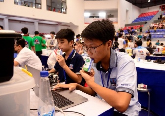Vinamilk tiếp sức nhà vô địch nhí bứt phá tại Robotacon WRO 2023