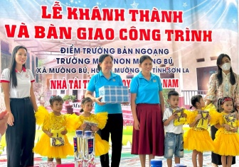 Quỹ Toyota Việt Nam hỗ trợ xây dựng điểm trường cho trẻ em vùng sâu vùng xa tỉnh Sơn La và tỉnh Tuyên Quang