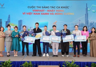 VinFast trao giải cuộc thi sáng tác ca khúc “VinFast – Khát vọng vì Việt Nam xanh và hùng cường”