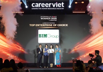 BIM Group được vinh danh trong bảng xếp hạng “Doanh nghiệp được yêu thích 2025” do người lao động bình chọn