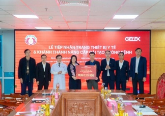 GELEX trao tặng trang thiết bị y tế và hỗ trợ nâng cấp phòng bệnh tại tỉnh Nghệ An