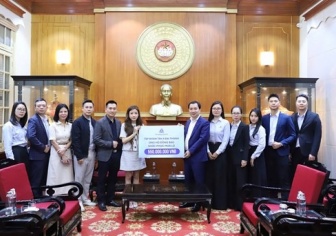 Cán bộ, nhân viên Tập đoàn Tân Á Đại Thành chung tay ủng hộ đồng bào vùng lũ