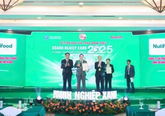 Nutifood được trao danh hiệu Doanh nghiệp xanh TPHCM năm 2025