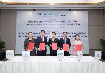 VinEnergo, VinFast, V-Green và Xanh SM hợp tác với IDICO “xanh hóa” các khu công nghiệp