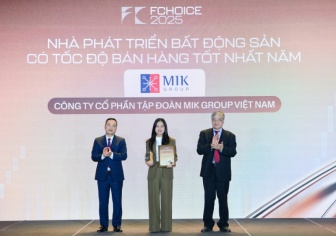 MIK Group được vinh danh “Nhà phát triển bất động sản có tốc độ bán hàng tốt nhất năm”