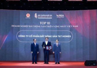 T&T Homes lập “cú đúp” tại Giải thưởng Quốc gia Bất động sản Việt Nam lần thứ II
