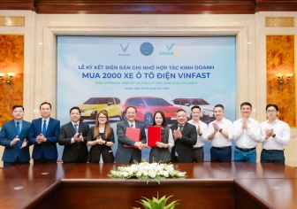 Công ty Huy Long hợp tác với Green SM đưa 2.000 ô tô điện Vinfast vào kinh doanh dịch vụ vận tải