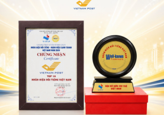 Bưu điện Việt Nam 9 năm liên tiếp được vinh danh Top 10 Nhãn hiệu nổi tiếng Việt Nam