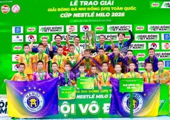 U11 CLB Bóng đá Hà Nội: Chiếc cúp vô địch của cả hệ thống