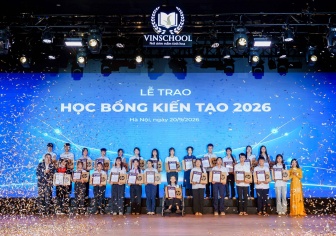 Học bổng Kiến tạo mùa 6 của Vinschool: Trao cơ hội để học sinh kiến tạo tương lai