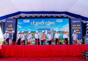 Khởi công khu khách sạn, căn hộ dịch vụ và trung tâm hội nghị quốc tế tại Khu Công nghệ cao Hòa Lạc