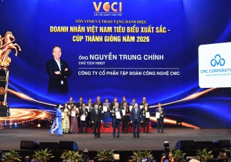 Chủ tịch CMC được vinh danh 