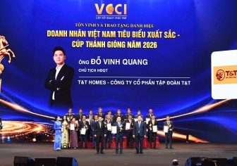 Phó Chủ tịch T&T Group Đỗ Vinh Quang được vinh danh Doanh nhân Việt Nam tiêu biểu - Cúp Thánh Gióng 2026