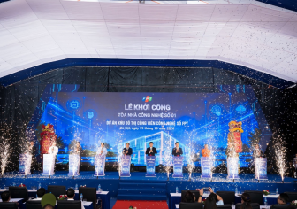 Khởi công tòa nhà đầu tiên tại Khu đô thị Công viên công nghệ số FPT