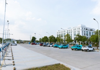 Cận cảnh trạm sạc V-Green “siêu to khổng lồ” gần 29.000 m², hơn 1.000 cổng sạc tại Hà Nội